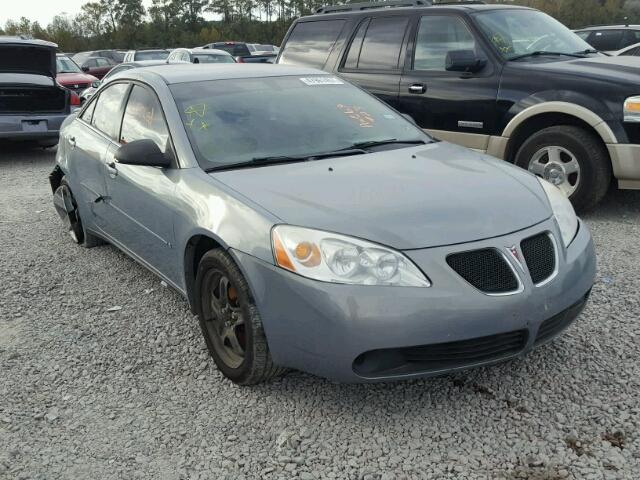 1G2ZG58B474247387 - 2007 PONTIAC G6 BASE BLUE photo 1