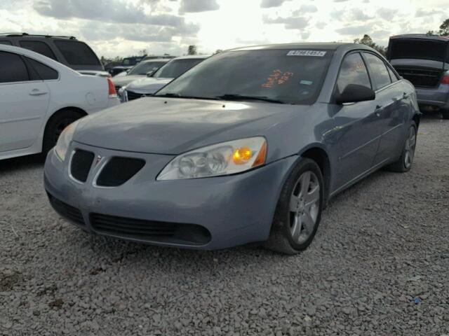 1G2ZG58B474247387 - 2007 PONTIAC G6 BASE BLUE photo 2