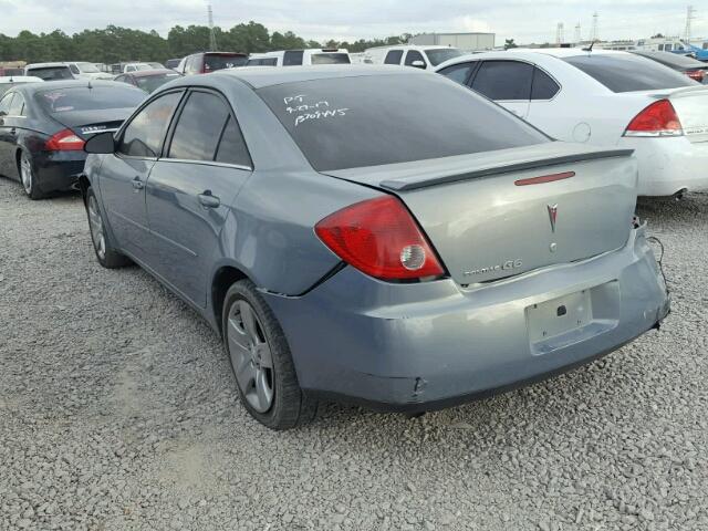 1G2ZG58B474247387 - 2007 PONTIAC G6 BASE BLUE photo 3