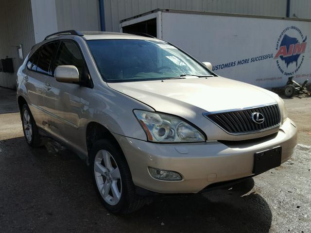 2T2HK31U27C029219 - 2007 LEXUS RX 350 BEIGE photo 1