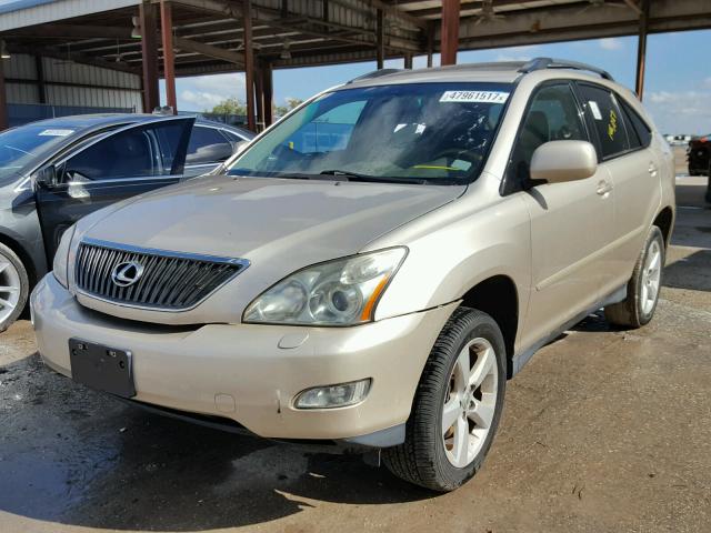 2T2HK31U27C029219 - 2007 LEXUS RX 350 BEIGE photo 2