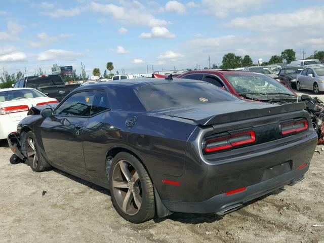 2C3CDZBT5GH164724 - 2016 DODGE CHALLENGER GRAY photo 3