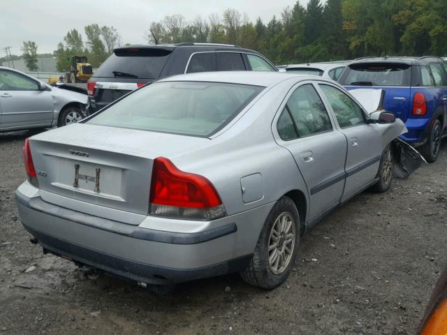 YV1RS61T442380252 - 2004 VOLVO S60 Արծաթագույն լուսանկար 4