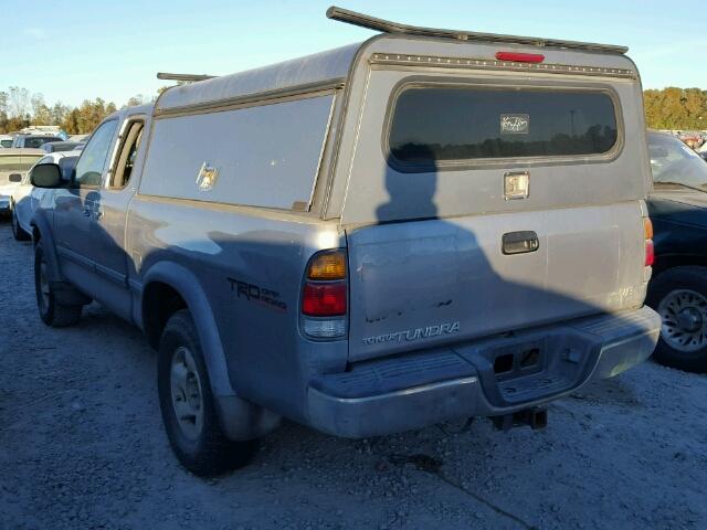 5TBRT34141S202303 - 2001 TOYOTA TUNDRA ACC SILVER photo 3