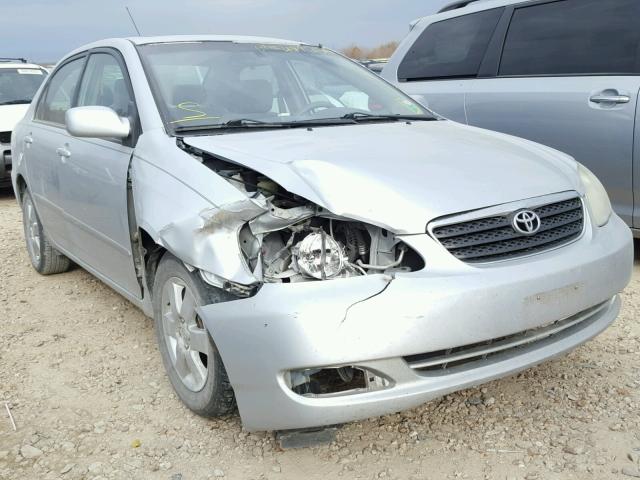 2T1BR32E25C486655 - 2005 TOYOTA COROLLA CE SILVER photo 1