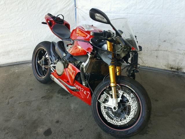 ZDM14BPW2CB002957 - 2012 DUCATI SUPERBIKE RED photo 1