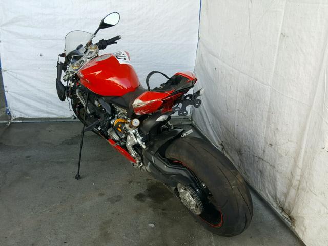 ZDM14BPW2CB002957 - 2012 DUCATI SUPERBIKE RED photo 3