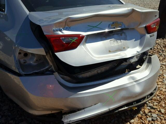 1G1ZB5ST3GF230301 - 2016 CHEVROLET MALIBU LS 银色 照片 9