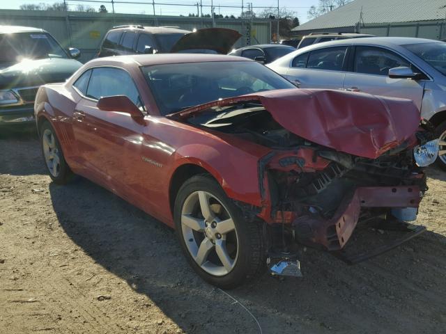 2G1FC1E39C9147186 - 2012 CHEVROLET CAMARO LT RED photo 1