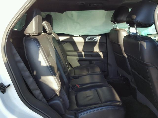 1FM5K7D87DGA03754 - 2013 FORD EXPLORER X WHITE photo 6