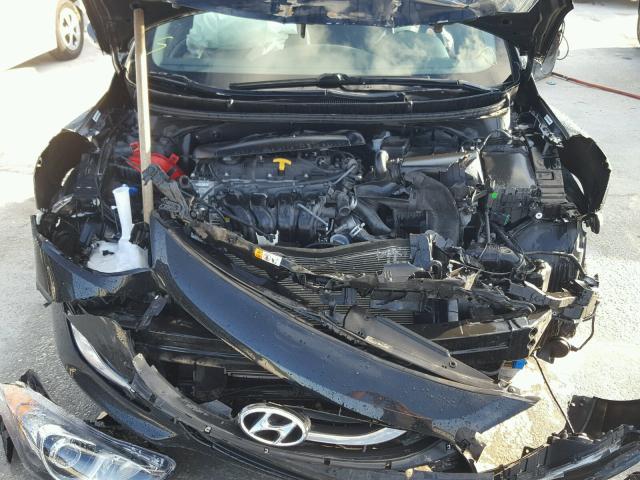 KMHD35LH4FU246182 - 2015 HYUNDAI ELANTRA GT BLACK photo 7