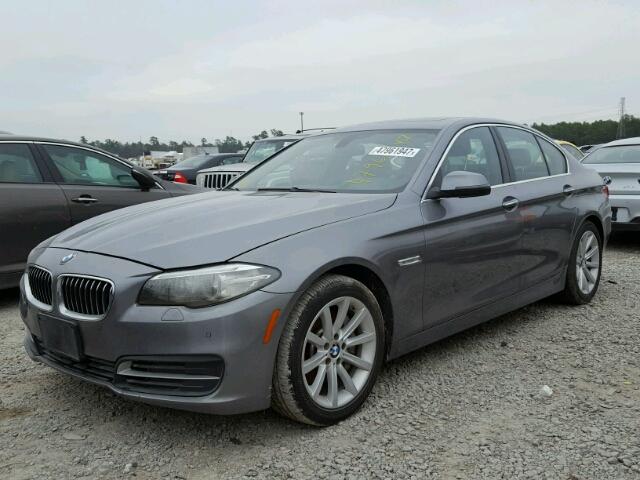 WBA5B1C52ED480942 - 2014 BMW 535 I GRAY photo 2