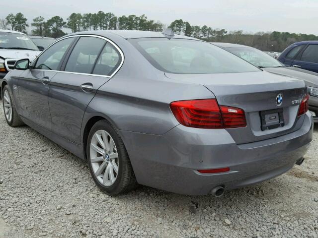 WBA5B1C52ED480942 - 2014 BMW 535 I GRAY photo 3