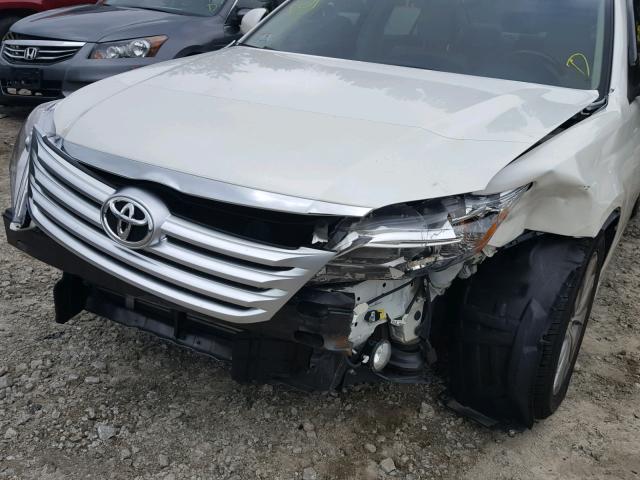 4T1BK3DB0BU381534 - 2011 TOYOTA AVALON BAS Ақ фото 9