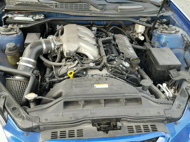 KMHHU6KH6AU028632 - 2010 HYUNDAI GENESIS CO BLUE photo 7