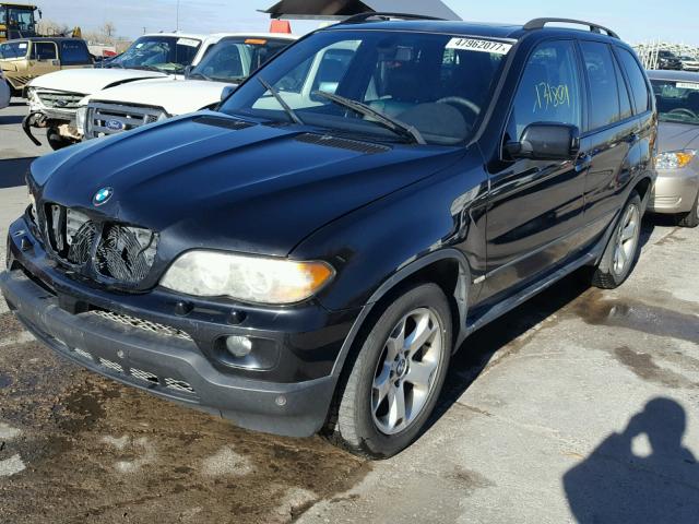 5UXFA13506LY30066 - 2006 BMW X5 3.0I BLACK photo 2