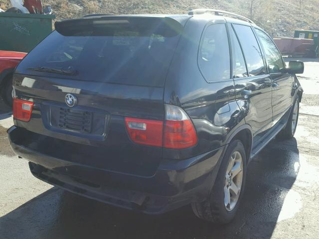 5UXFA13506LY30066 - 2006 BMW X5 3.0I BLACK photo 4