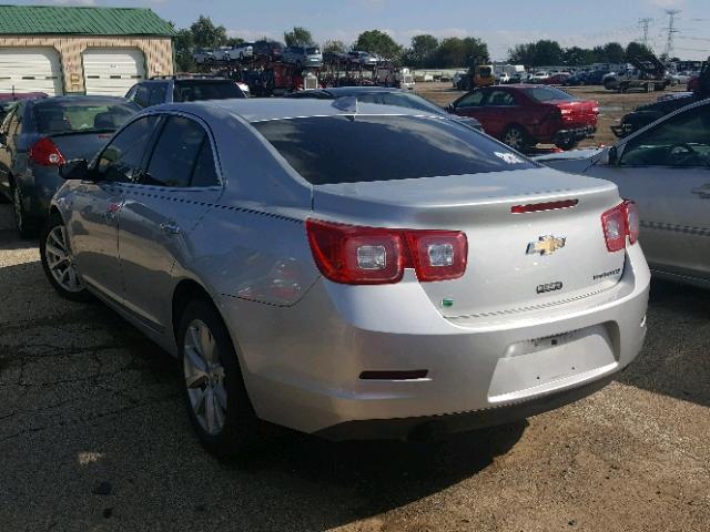 1G11F5SL3FF317034 - 2015 CHEVROLET MALIBU LTZ 银色 照片 3