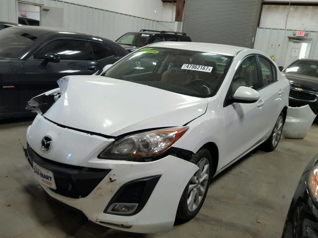 JM1BL1U5XB1418543 - 2011 MAZDA 3 S WHITE photo 2