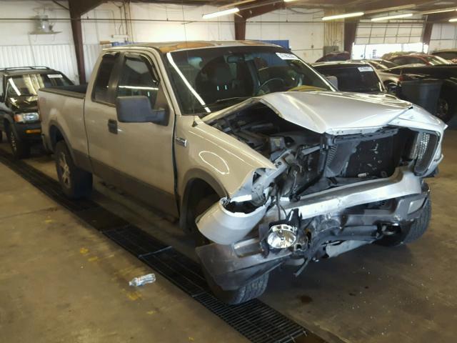 1FTPX14535KD48019 - 2005 FORD F150 SILVER photo 1