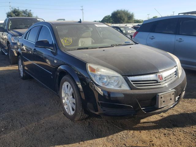 1G8ZS57N67F126249 - 2007 SATURN AURA XE BLACK photo 1