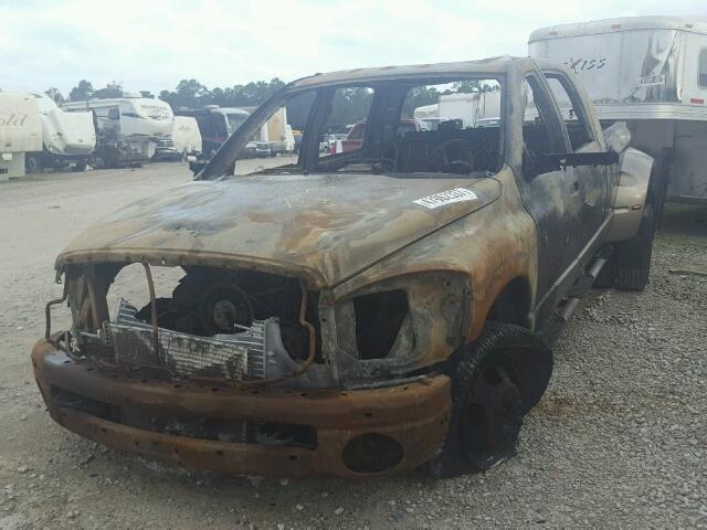 3D7MX49A88G186111 - 2008 DODGE RAM 3500 BURN photo 2