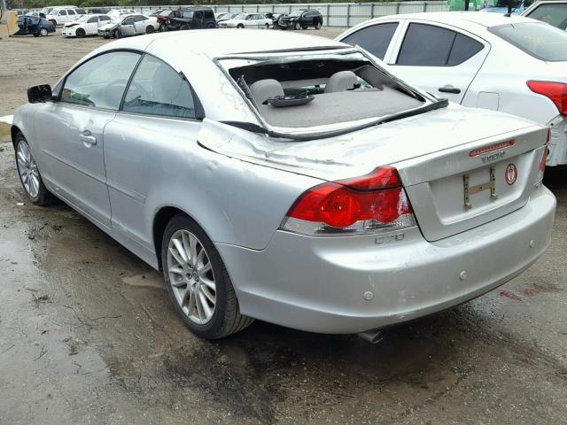 YV1MC682X6J005379 - 2006 VOLVO C70 T5 SILVER photo 3