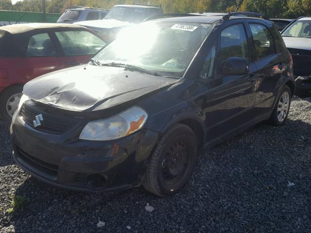 JS2YA5A35A6300269 - 2010 SUZUKI SX4 BASE BLACK photo 2