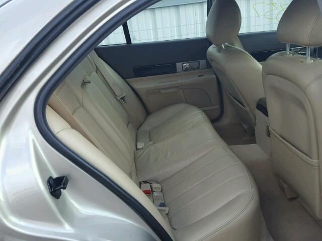 1LNHM86S65Y631841 - 2005 LINCOLN LS GOLD photo 6