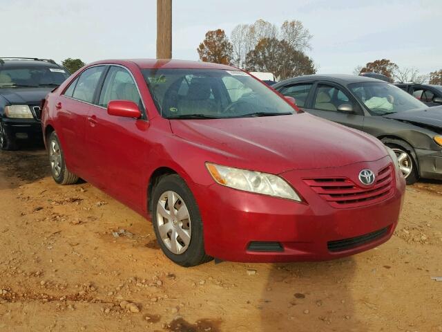 4T4BE46K38R046647 - 2008 TOYOTA CAMRY CE RED photo 1