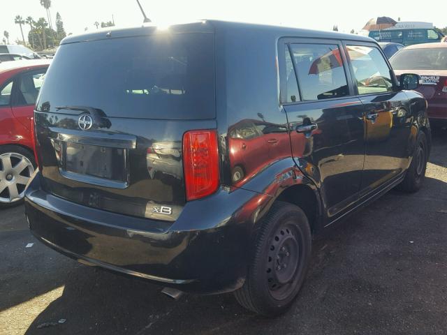 JTLZE4FE3A1108597 - 2010 TOYOTA SCION XB BLACK photo 4