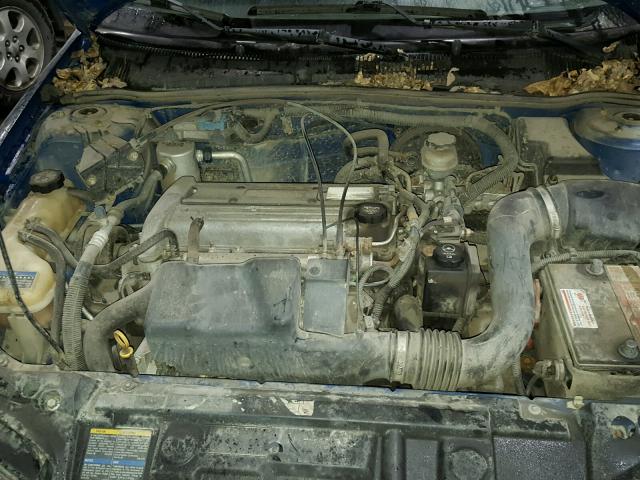 1G1JC52F437126554 - 2003 CHEVROLET CAVALIER BLUE photo 7