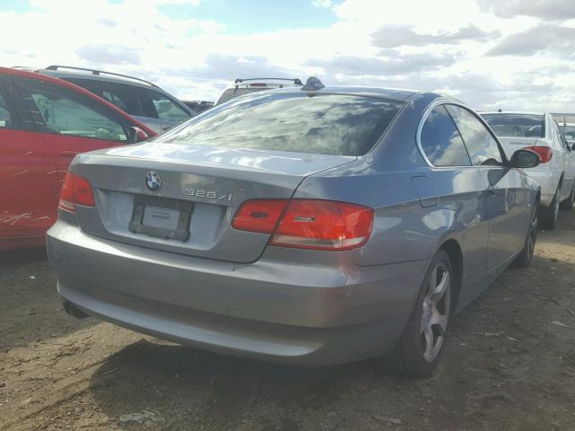 WBAWC33538PD08342 - 2008 BMW 328 XI GRAY photo 4