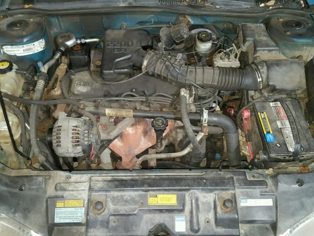 1G1JC1243Y7134918 - 2000 CHEVROLET CAVALIER BLUE photo 7