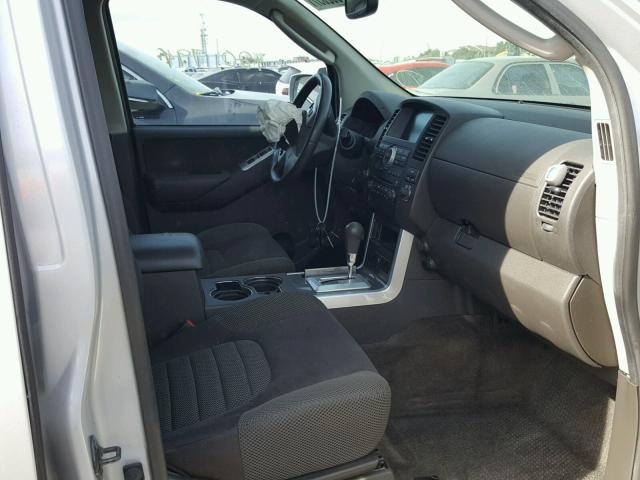 5N1AR1NN8CC631159 - 2012 NISSAN PATHFINDER SILVER photo 5