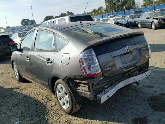 JTDKB20U693499111 - 2009 TOYOTA PRIUS BLACK photo 3