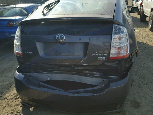 JTDKB20U693499111 - 2009 TOYOTA PRIUS BLACK photo 9