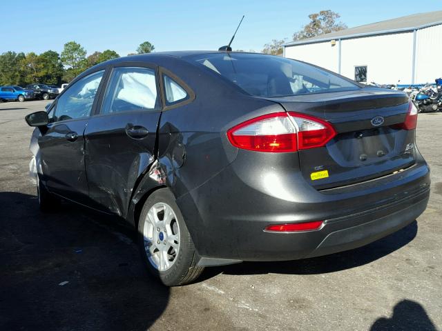 3FADP4BJ0FM122878 - 2015 FORD FIESTA SE GRAY photo 3