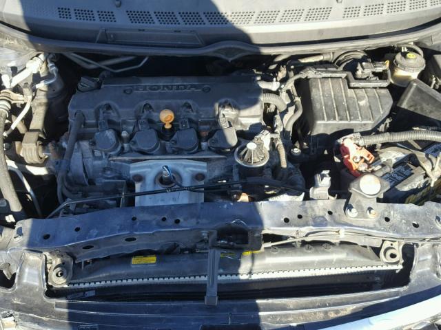 1HGFA16836L087198 - 2006 HONDA CIVIC EX BLUE photo 7