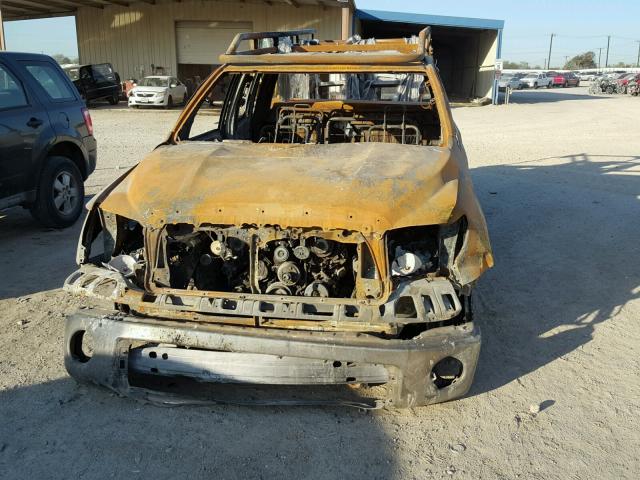 5TFRT54148X022262 - 2008 TOYOTA TUNDRA DOU BURN photo 10