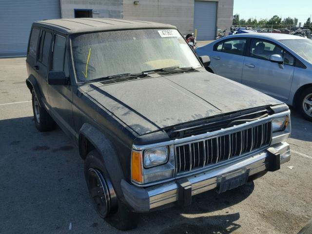 1J4FT28S0TL225678 - 1996 JEEP CHEROKEE S BLACK photo 1