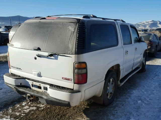 1GKFK66U85J232949 - 2005 GMC YUKON XL D WHITE photo 4