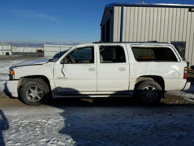 1GKFK66U85J232949 - 2005 GMC YUKON XL D WHITE photo 9