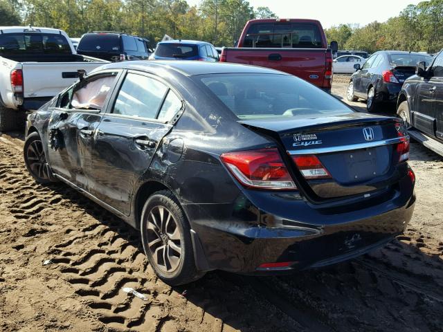 19XFB2F82DE082212 - 2013 HONDA CIVIC EX 黑色 照片 3
