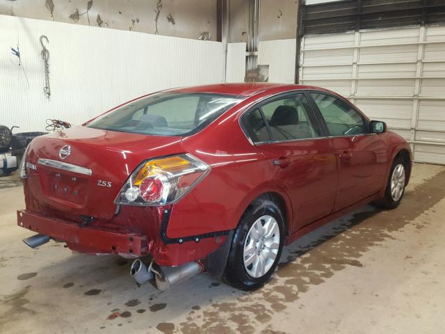 1N4AL21E39N479103 - 2009 NISSAN ALTIMA 2.5 MAROON photo 4