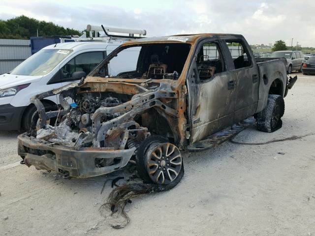 1FTFW1R69DFB16645 - 2013 FORD F150 SVT R BURN photo 2