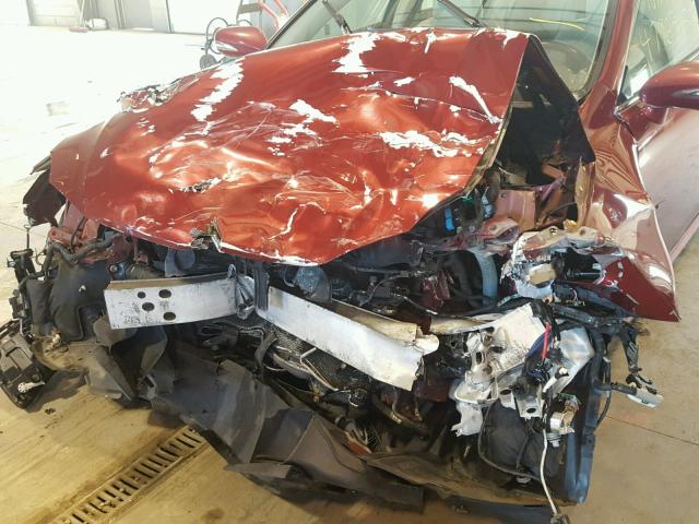 JTHCK262295033429 - 2009 LEXUS IS 250 RED photo 9