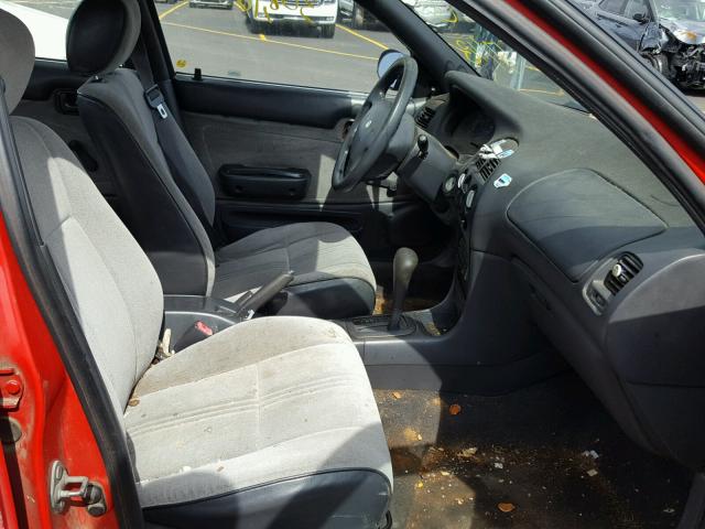 1Y1SK5260SZ001838 - 1995 GEO PRIZM BASE RED photo 5