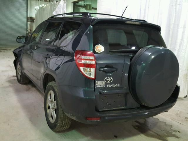 JTMBF4DV3A5032935 - 2010 TOYOTA RAV4 BLUE photo 3