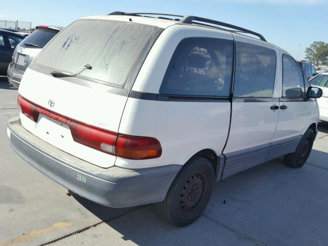 JT3AC12R0R1137822 - 1994 TOYOTA PREVIA LE WHITE photo 4